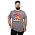 Camiseta Plus Size Estonada Pica Pau Rachador Cinza. - Imagem 1
