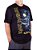 Camiseta Plus Size Iron Maiden Fear Of The Dark Preta Oficial - Imagem 4