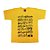 Camiseta Juvenil Bicicletas Amarela - Imagem 2