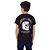 Camiseta Juvenil Caveira Liberty Preta Jaguar - Imagem 1