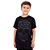Camiseta Juvenil Caveira Moto Icon Preta - Imagem 1