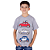 Camiseta Juvenil Fusca Trip Cinza Mescla - Imagem 1
