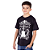 Camiseta Juvenil Guitarra SG Preta Jaguar. - Imagem 3