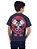 Camiseta Juvenil Piston Skull Marinho Indigo - Imagem 1