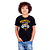 Camiseta Infantil Moto Com Papai Preta. - Imagem 1