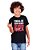 Camiseta Infantil Quero Rock Preta - Imagem 1