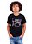 Camiseta Infantil Bateria Line Drum Preta - Imagem 1