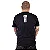Camiseta Plus Size Christian Arae Hori Atsu Preta. - Imagem 4
