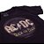 Camiseta Feminina ACDC Rock Or Dust Preta Oficial - Imagem 2