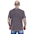 Camiseta Rush Estonada Premium Cinza Oficial - Imagem 4