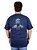 Camiseta Plus Size Iron Maiden Power Slave Marinho Oficial - Imagem 5