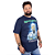 Camiseta Plus Size Iron Maiden Power Slave Marinho Oficial - Imagem 3