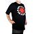 Camiseta Plus Size Red Hot Chili Peppers Preta Oficial - Imagem 3