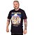 Camiseta Plus Size Iron Maiden Powerslave Preta Oficial - Imagem 1