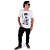 Camiseta Plus Size Bruce Lee Tattoo Branca. - Imagem 3