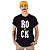 Camiseta Rock Vert Preta. - Imagem 1