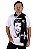 Camiseta Plus Size Elvis Zumbi Branca. - Imagem 3