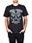 Camiseta Moto Skull Biker Preta Jaguar. - Imagem 1