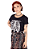 Camiseta Feminina Caveira Esqueleto Preta - Imagem 3