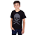 Camiseta Juvenil Caveira Ossos Preta - Imagem 3