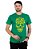 Camiseta Brasil Fut Caveira Verde. - Imagem 1