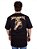 Camiseta Plus Size Megadeth Camo Man Preta Oficial - Imagem 5