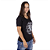 Camiseta Feminina Angra Preta Oficial - Imagem 3