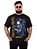 Camiseta Plus Size Iron Maiden Fear Of The Dark Preta Oficial - Imagem 1