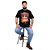 Camiseta Plus Size Shaman Ritualive 18th Preta Oficial - Imagem 1