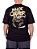 Camiseta Plus Size Alice Cooper Constrictor Preta Oficial - Imagem 6