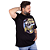 Camiseta Plus Size Alice Cooper Constrictor Preta Oficial - Imagem 3