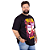 Camiseta Plus Size Mötley Crüe Preta Oficial - Imagem 3