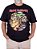 Camiseta Plus Size Iron Maiden Brasil Preta Oficial - Imagem 2