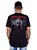 Camiseta Iron Maiden Samurai Flechas Preta Oficial - Imagem 2