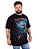 Camiseta Plus Size Iron Maiden Samurai Flechas Preta Oficial - Imagem 1