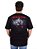 Camiseta Plus Size Iron Maiden Samurai Flechas Preta Oficial - Imagem 5