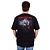 Camiseta Plus Size Iron Maiden Samurai Flechas Preta Oficial - Imagem 4