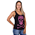 Regata Feminina Caveira Bike Preta - Imagem 1