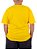 Camiseta Plus Size Brasil Esqueleto Amarela. - Imagem 4