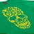 Camiseta Plus Size Brasil Fut Caveira Verde. - Imagem 2