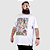Camiseta Plus Size Christian Arae Wada Heita Tanenaga Branca. - Imagem 3