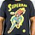 Camiseta DC Superman Retrô Preta Oficial - Imagem 4