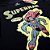 Camiseta DC Superman Retrô Preta Oficial - Imagem 2