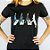 Camiseta Feminina Beatles Abbey Road Preta Oficial - Imagem 2