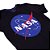 Camiseta Nasa Logo Preta Oficial - Imagem 2