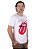 Camiseta Rolling Stones Branca Oficial - Imagem 1
