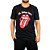 Camiseta Rolling Stones Preta Oficial - Imagem 1
