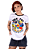 Camiseta Feminina DC Comics Heroínas Branca Oficial - Imagem 1