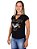 Blusa Choker Hard Rock Preta - Imagem 3