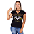 Blusa Choker Hard Rock Preta - Imagem 1